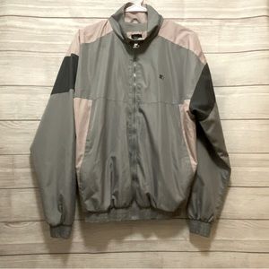 Authentic Starter Jacket Colorblock Vintage 1990's Full Zipper, Size: S